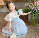 Princess Party Costumes for Kids Frozen Elsa Dresses   546145 - TUZZUT Qatar Online Shopping