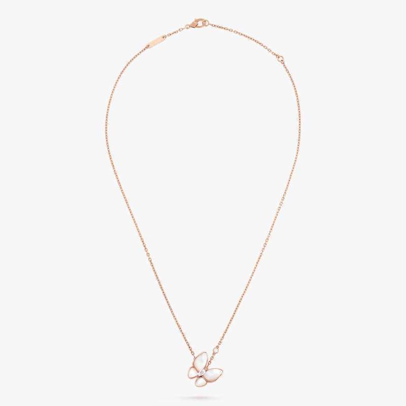 Butterfly Pendant Necklace S505040217 - TUZZUT Qatar Online Shopping