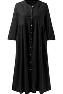 Women Fashion Casual Summer Linen Shirt   B72561 - TUZZUT Qatar Online Shopping