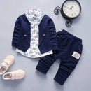 2 Pcs Boys Formal suit 9-12M 152975 - TUZZUT Qatar Online Shopping