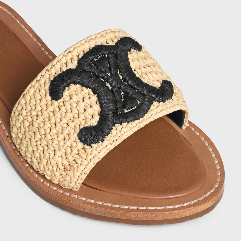 Lympia Mule in Raffia BL88882 - TUZZUT Qatar Online Shopping