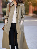 Women's Trenchcoat 451559 - L - TUZZUT Qatar Online Shopping