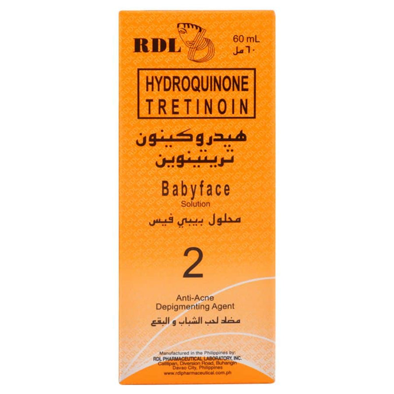 RDL Babyface Hydroquinone -60ml - RDL02 - Tuzzut.com Qatar Online Shopping