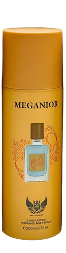 MEGANIOR Millionaire Long Lasting Perfumed Body Spray 200ml - TUZZUT Qatar Online Shopping