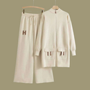 Designer Leisure High Quality European and American style suit zipper loose knit sweater 474267 - TUZZUT Qatar Online Shopping