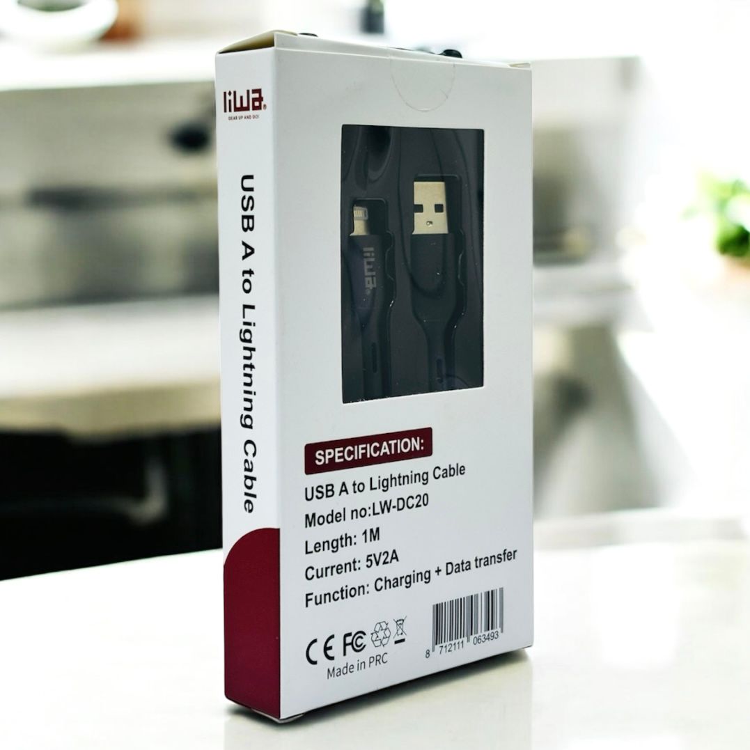 Liwa USB A to C Lightning 1M LW-DC20 Liwa USB A to C Lightning 1M LW-DC20