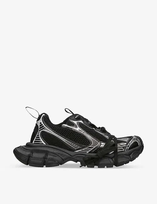 Panelled Leather Low-Top Trainers 58010 Panelled Leather Low-Top Trainers 58010
