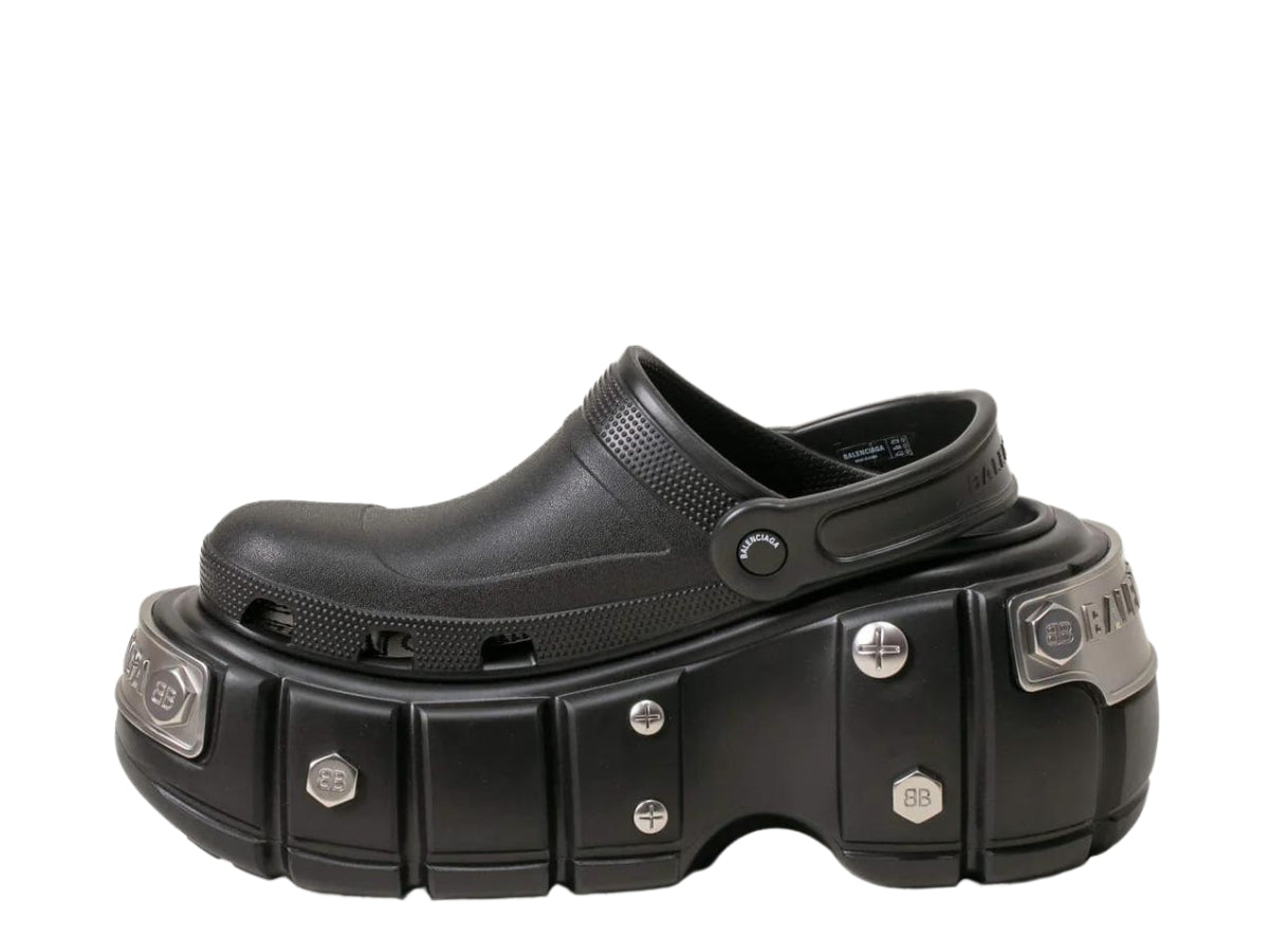 Balengaga Hardcrocs Sandal Black B4445 Balengaga Hardcrocs Sandal Black B4445