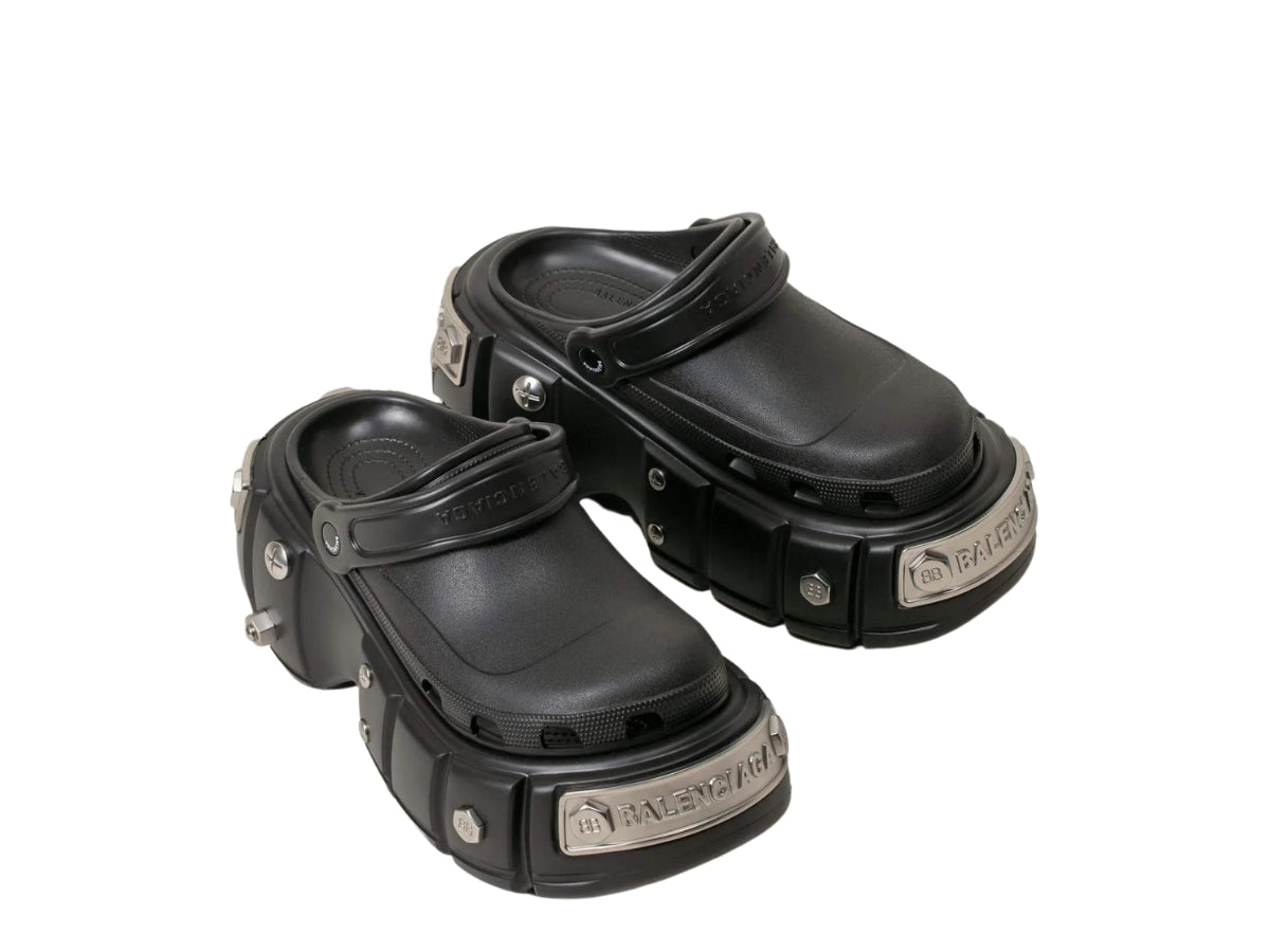 Balengaga Hardcrocs Sandal Black B4445 Balengaga Hardcrocs Sandal Black B4445