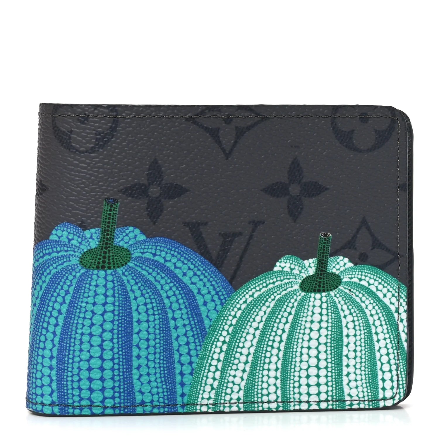 Monogram Eclipse Reverse Pumpkin Slender Wallet Multicolor-21 Monogram Eclipse Reverse Pumpkin Slender Wallet Multicolor-21