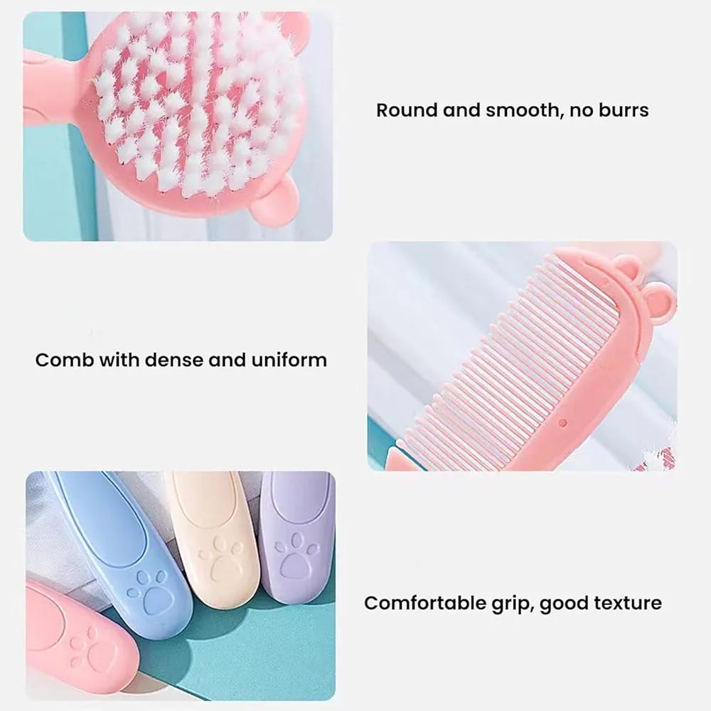 2PCS Baby Hair Brush,Comb for Newborn Kid 0604 2PCS Baby Hair Brush,Comb for Newborn Kid 0604