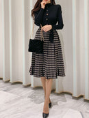 Women's Long Sleeve Sweater Dresses 478258 - TUZZUT Qatar Online Shopping