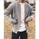 Men's Cardigan Colless Knitted Top Sweater Q103 - TUZZUT Qatar Online Shopping