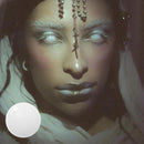 Unibling White out Contact Lenses for Eyes (1 Pair) - TUZZUT Qatar Online Shopping