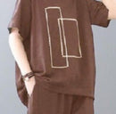 Women's 2 Piece Casual Sportswear Set   400191 - TUZZUT Qatar Online Shopping