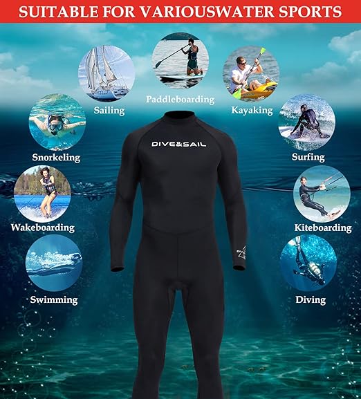 UPF 50+ Wetsuits for Men XJ15382 UPF 50+ Wetsuits for Men XJ15382