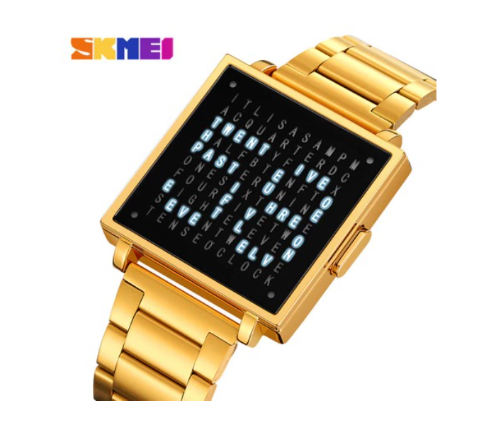 New Design Mens Square LED Digital Watch SKM2388 - TUZZUT Qatar Online Shopping