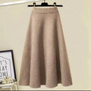 Autumn and Winter Sweater Pullover Knitted Half Skirt  58037 - TUZZUT Qatar Online Shopping