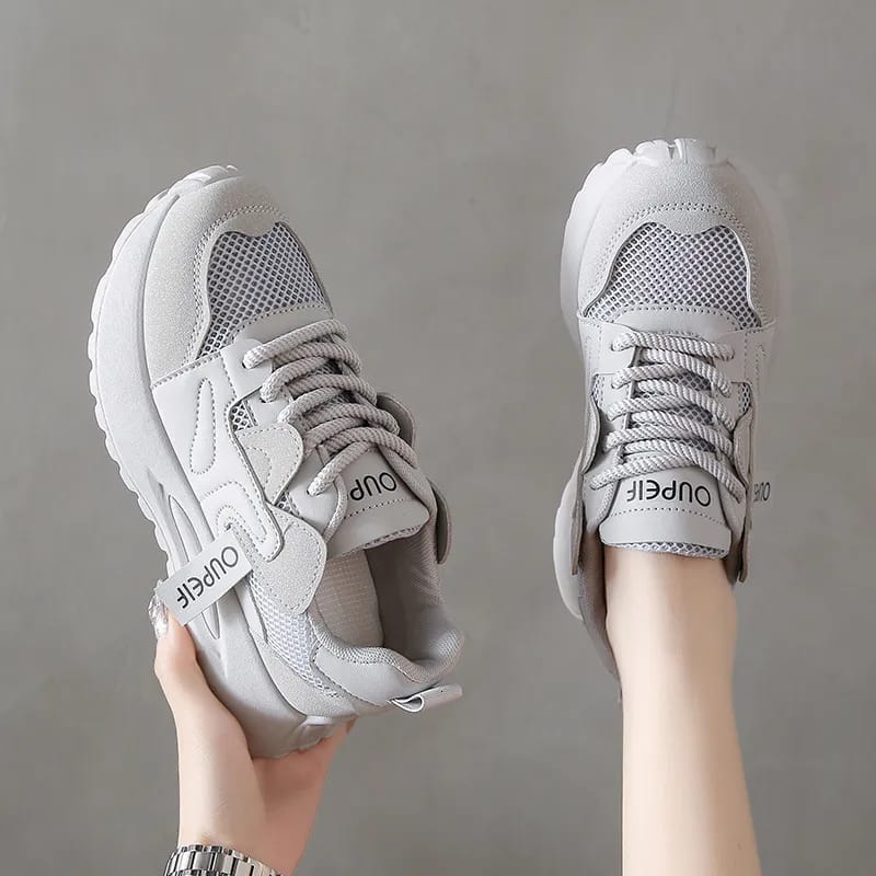 Womens Breathable Thick Sole Running Sneakers  TK 124 - TUZZUT Qatar Online Shopping