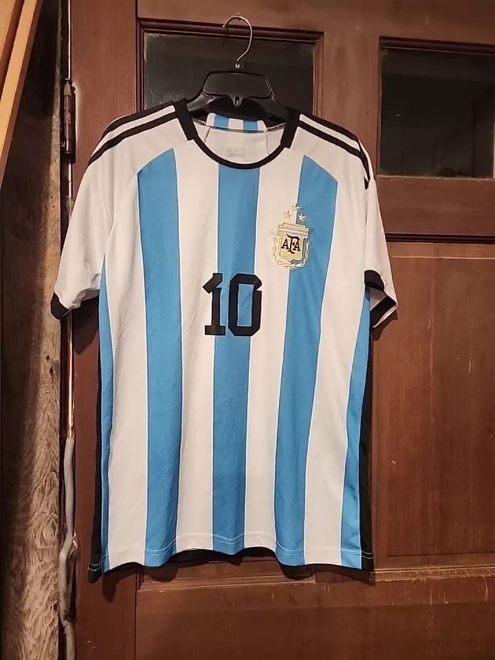 Messi Argentina AFA World Cup Jersey S5022091 Messi Argentina AFA World Cup Jersey S5022091