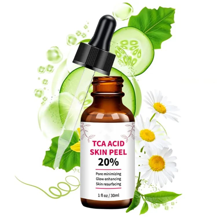 TCA Acid Skin Peel 20% Pore Minimizing Glow Enhancing Skin Resurfacing Serum