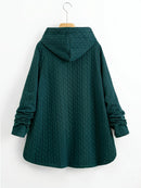 Women's Outerwear Winter Warm Thicken Hooded Coat 7012138