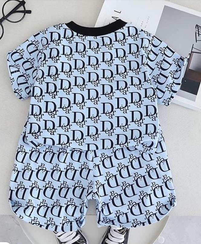 Boys Printed T-shirt with Shorts X5113253 Boys Printed T-shirt with Shorts X5113253