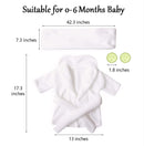 New Baby Bathrobes Bath Towel Solid Color Warm Suit   003121 - TUZZUT Qatar Online Shopping
