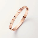LOVE Bracelet Classic Rose Gold 4 Diamonds DN2046 - TUZZUT Qatar Online Shopping