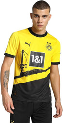 DORTMUND FC 2023/2024 HOME FOOTBALL SHIRT JERSEY    744281 - TUZZUT Qatar Online Shopping