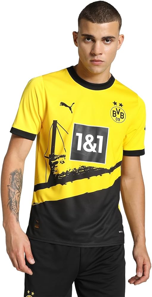 DORTMUND FC 2023/2024 HOME FOOTBALL SHIRT JERSEY    744281 - TUZZUT Qatar Online Shopping