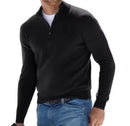 Men Fall Winter Sweater Zipper Warm Top   S9742013 - TUZZUT Qatar Online Shopping