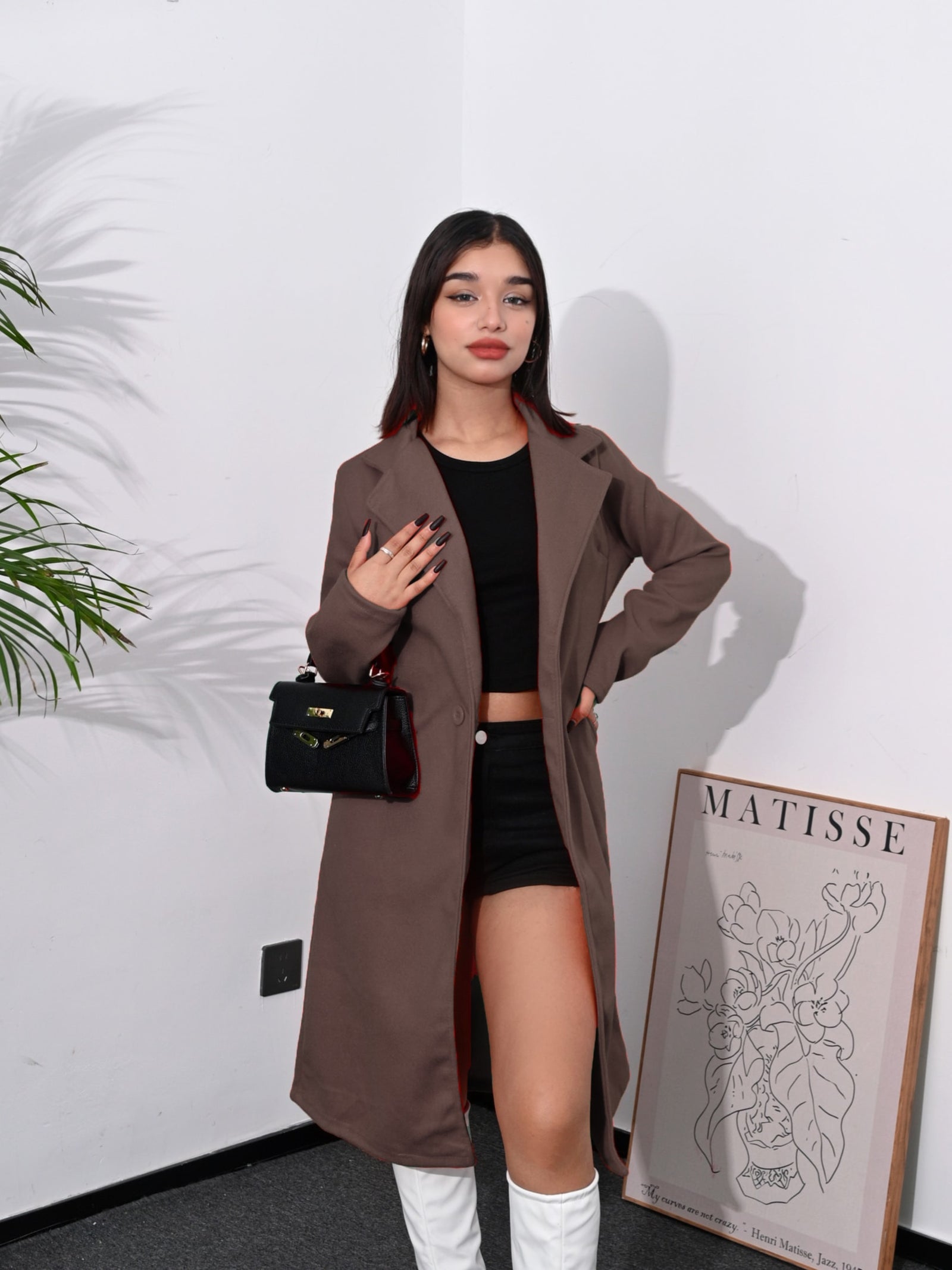 Women's Woolen Coats M 492833 Women's Woolen Coats M 492833