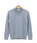 Quarter Zip Textured Funnel Sweatshirt XL TZ3200 - TUZZUT Qatar Online Shopping