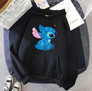 Cartoon Stitch Hoodies for Women Women's Fashion Streetwear Winter   B505955 - TUZZUT Qatar Online Shopping
