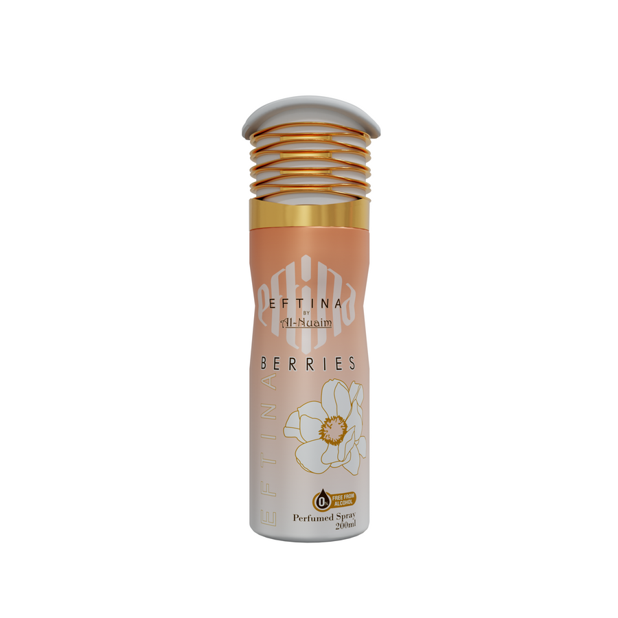 Al Nuaim Berries Non-Alcoholic Deodorant Perfumed Spray 200ml Al Nuaim Berries Non-Alcoholic Deodorant Perfumed Spray 200ml