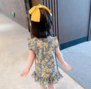 Girls Retro New Style Lace Trim Sleeveless Baby Princess Dress   1434789 - TUZZUT Qatar Online Shopping