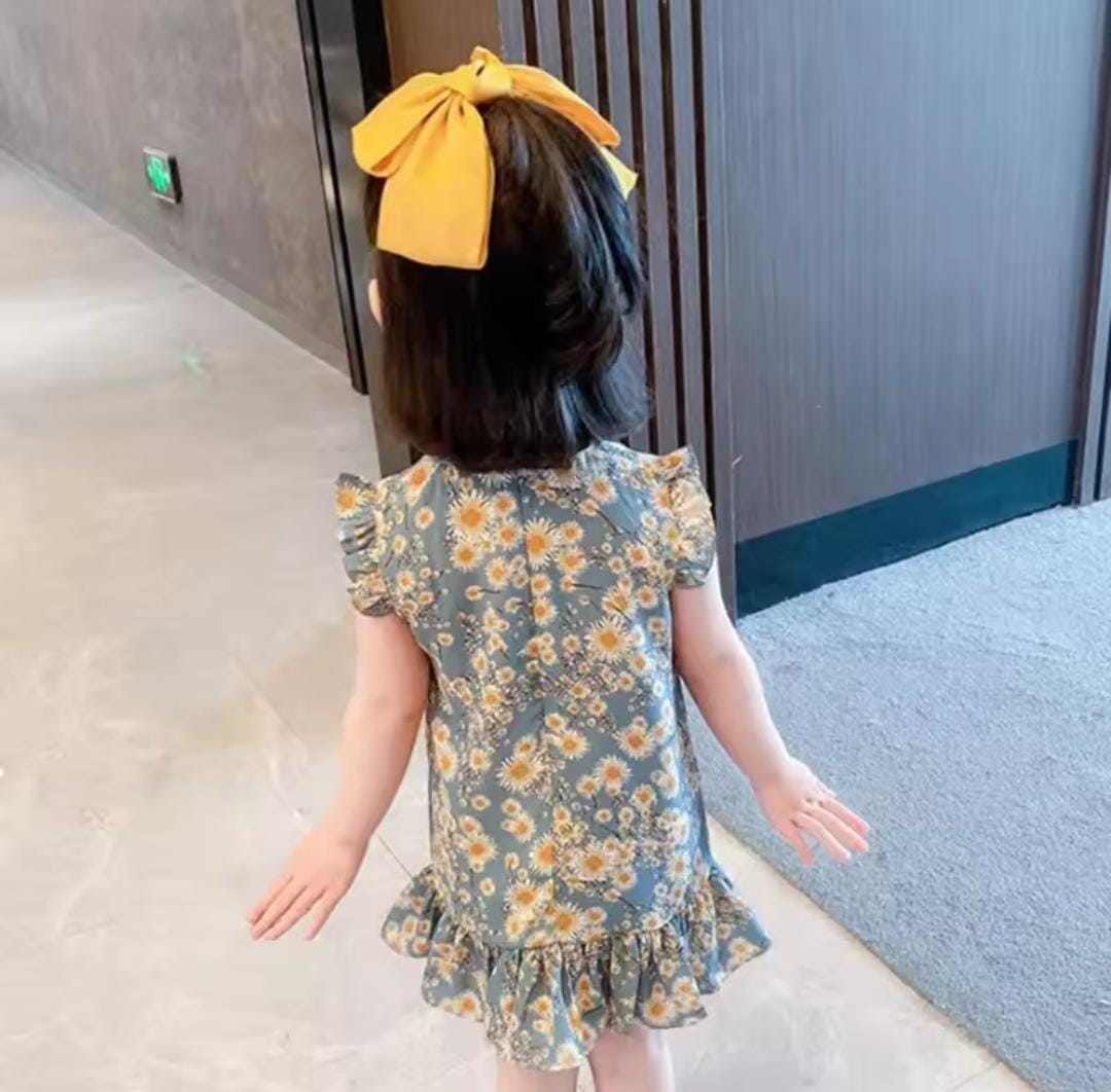 Girls Retro New Style Lace Trim Sleeveless Baby Princess Dress 1434789 Girls Retro New Style Lace Trim Sleeveless Baby Princess Dress 1434789