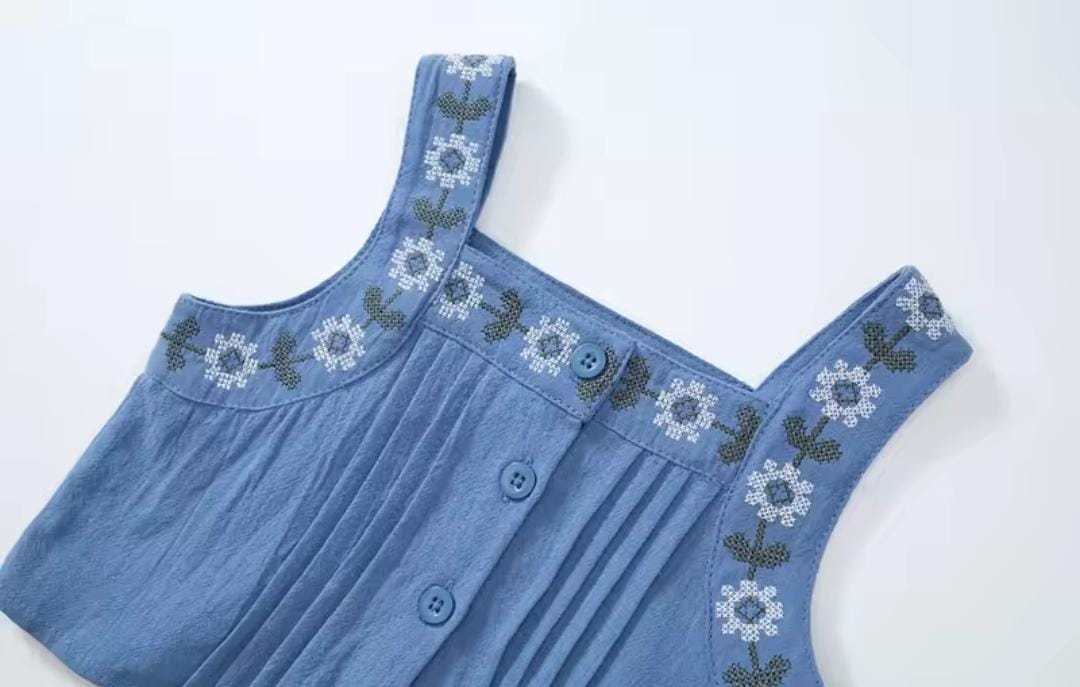 Baby Girls Clothes Vest Tops + Wide Leg Pants Suit 1587677 Baby Girls Clothes Vest Tops + Wide Leg Pants Suit 1587677