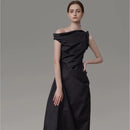 Black Minority Style Sleeveless Dress 070724147 - Tuzzut.com Qatar Online Shopping