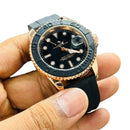 Men's Luxury Black Strap Watch W41254 - TUZZUT Qatar Online Shopping