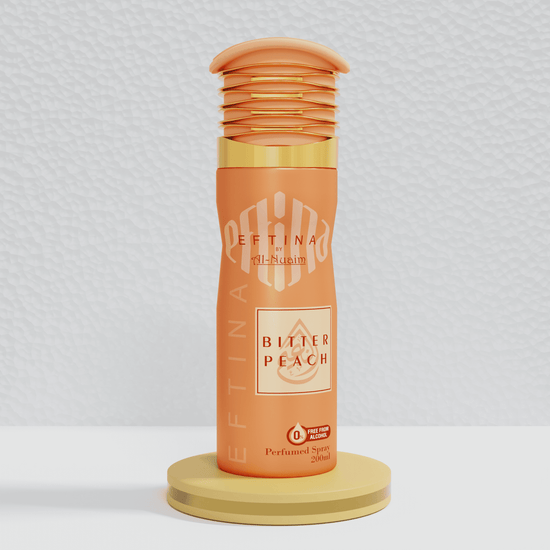 Al Nuaim Bitter Peach Non-Alcoholic Deodorant Perfumed Spray 200ml Al Nuaim Bitter Peach Non-Alcoholic Deodorant Perfumed Spray 200ml