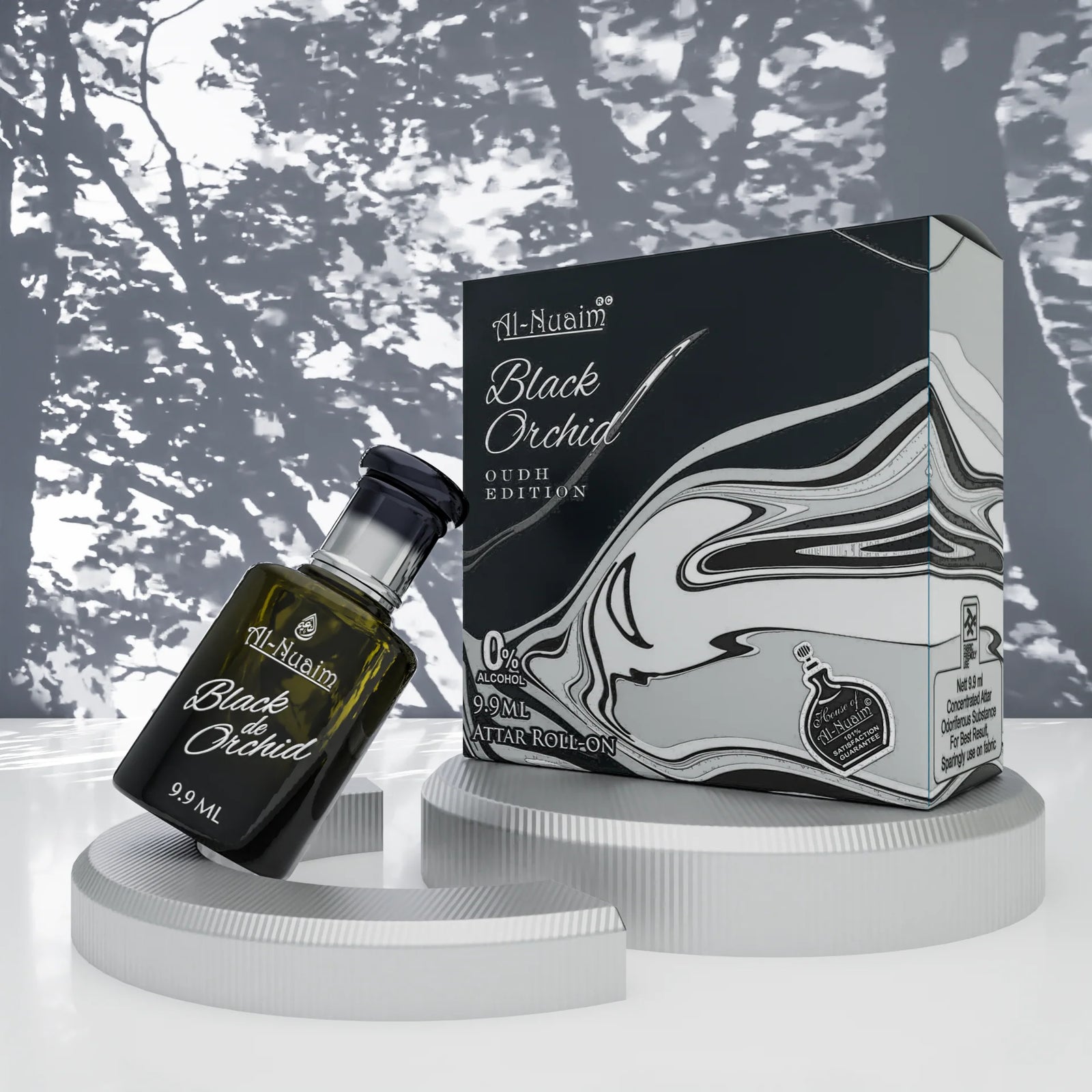 Al Nuaim Black Orchid 9.9ML Attar Roll-On Perfumed Oil Al Nuaim Black Orchid 9.9ML Attar Roll-On Perfumed Oil