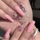 24pcs REMOVABLE FAKE NAILS BEAUTY NAIL ART FASHION STYLE - Tuzzut.com Qatar Online Shopping