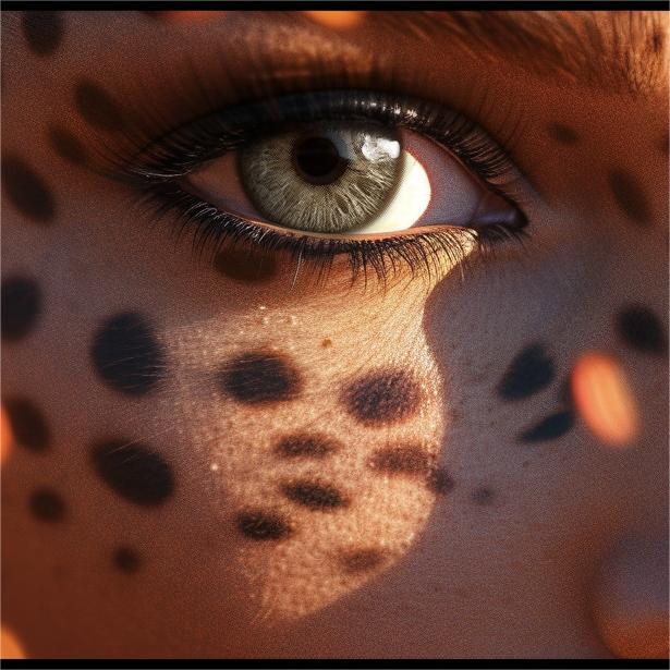 Unibling Leopard Brown Contact Lenses for Eyes (1 Pair) Unibling Leopard Brown Contact Lenses for Eyes (1 Pair)