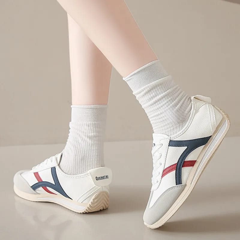 New Men's Vulcanized Shoes Lightweight Casual Fashion Outdoor Sports Comfortable Breathable Mesh Running Shoes for Men  XT135 - TUZZUT Qatar Online Shopping