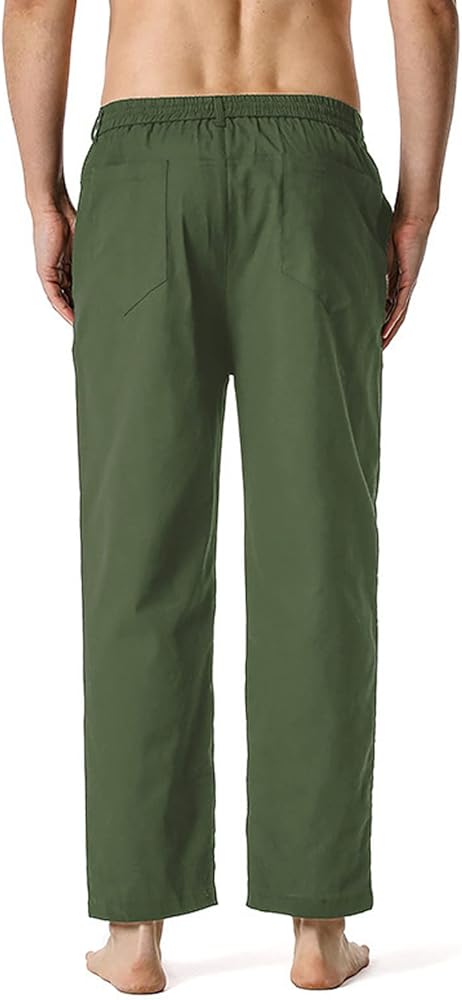 Men's Casual Drawstring Elastic Waist Trouser S1409772 Men's Casual Drawstring Elastic Waist Trouser S1409772