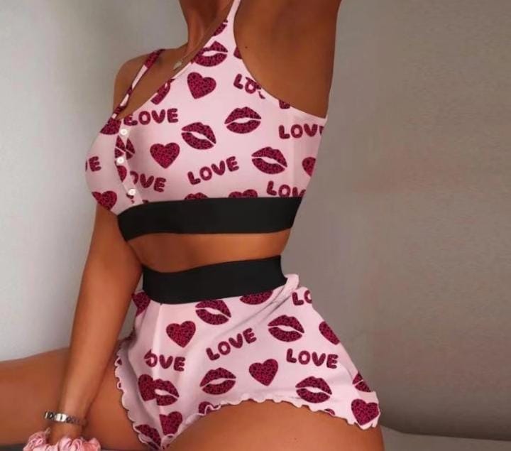 2 Pieces Women Pajama Homewear Set 457407 2 Pieces Women Pajama Homewear Set 457407