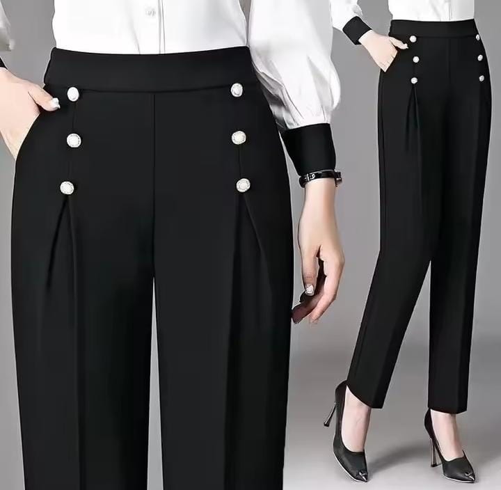 Women's Wide Leg Pants Casual Trousers B242833 Women's Wide Leg Pants Casual Trousers B242833