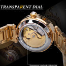 FORSINING Diamond Mechanical Automatic Women's Watch W7532 - TUZZUT Qatar Online Shopping